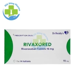 Eivaxored 15mg - Hộp 1 vỉ x 14 viên